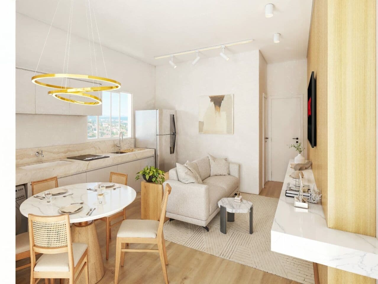 Apartamento stúdio - garden na planta à venda - Gopoúva/ 1 dorm 1 banheiro 1 vaga